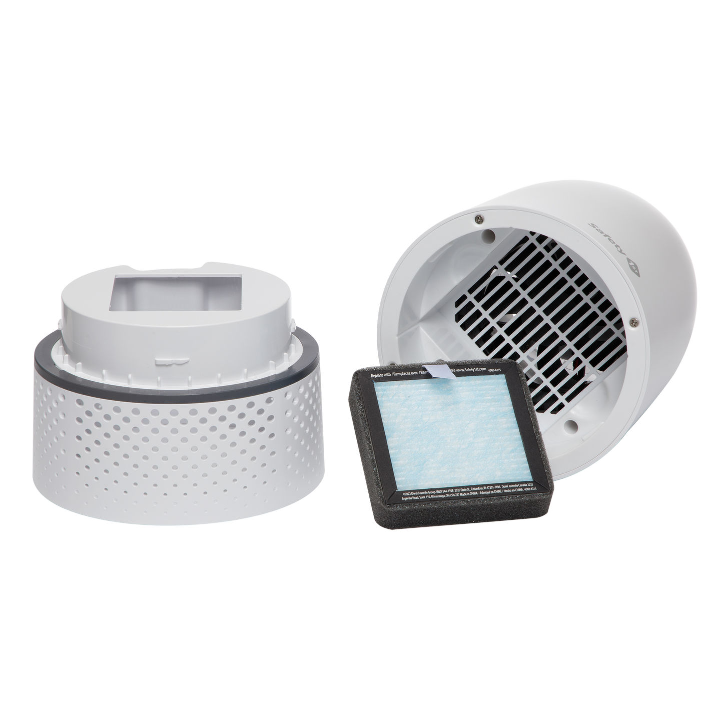 Safety 1st Paquet de 3 Filtres de Remplacement Hepa Pour Purificateur D'air Intelligent