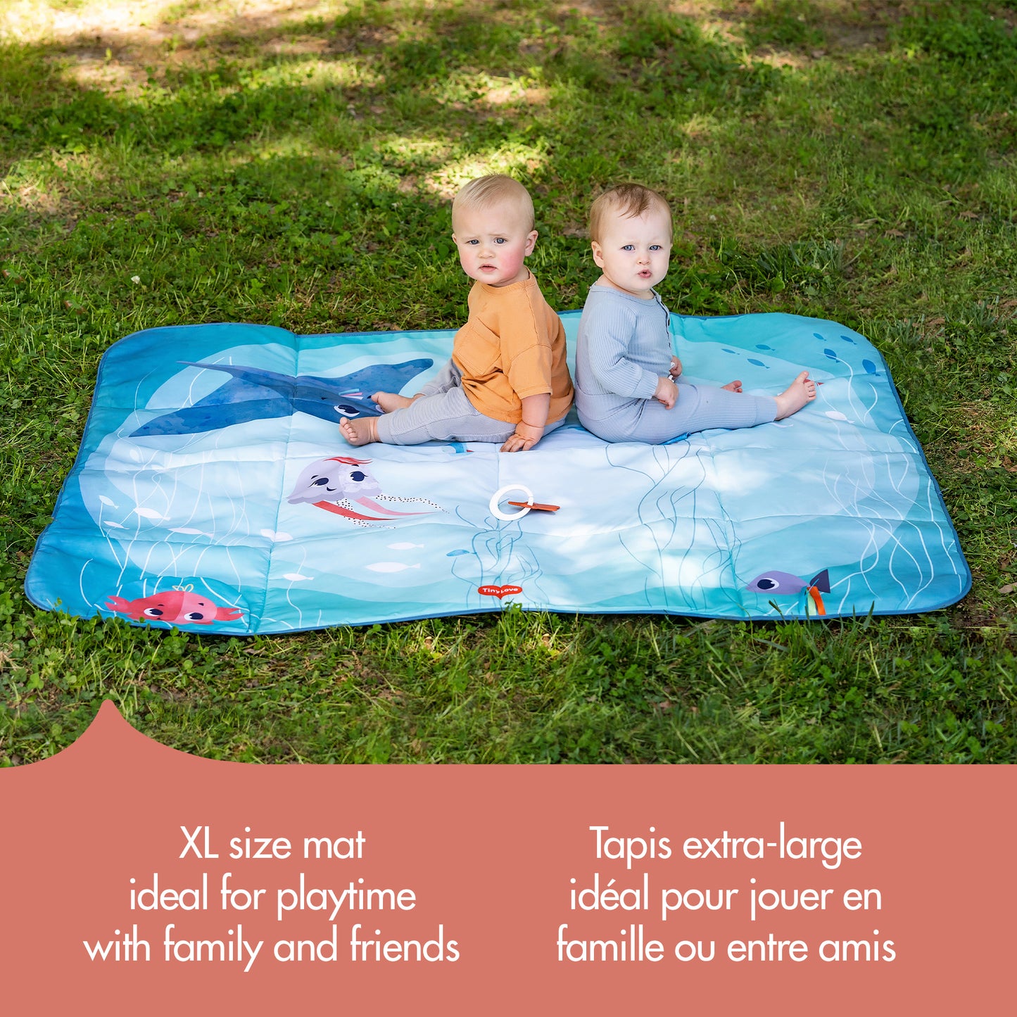 Tiny Love Grand Tapis D'Éveil Picnic Treasure The Ocean