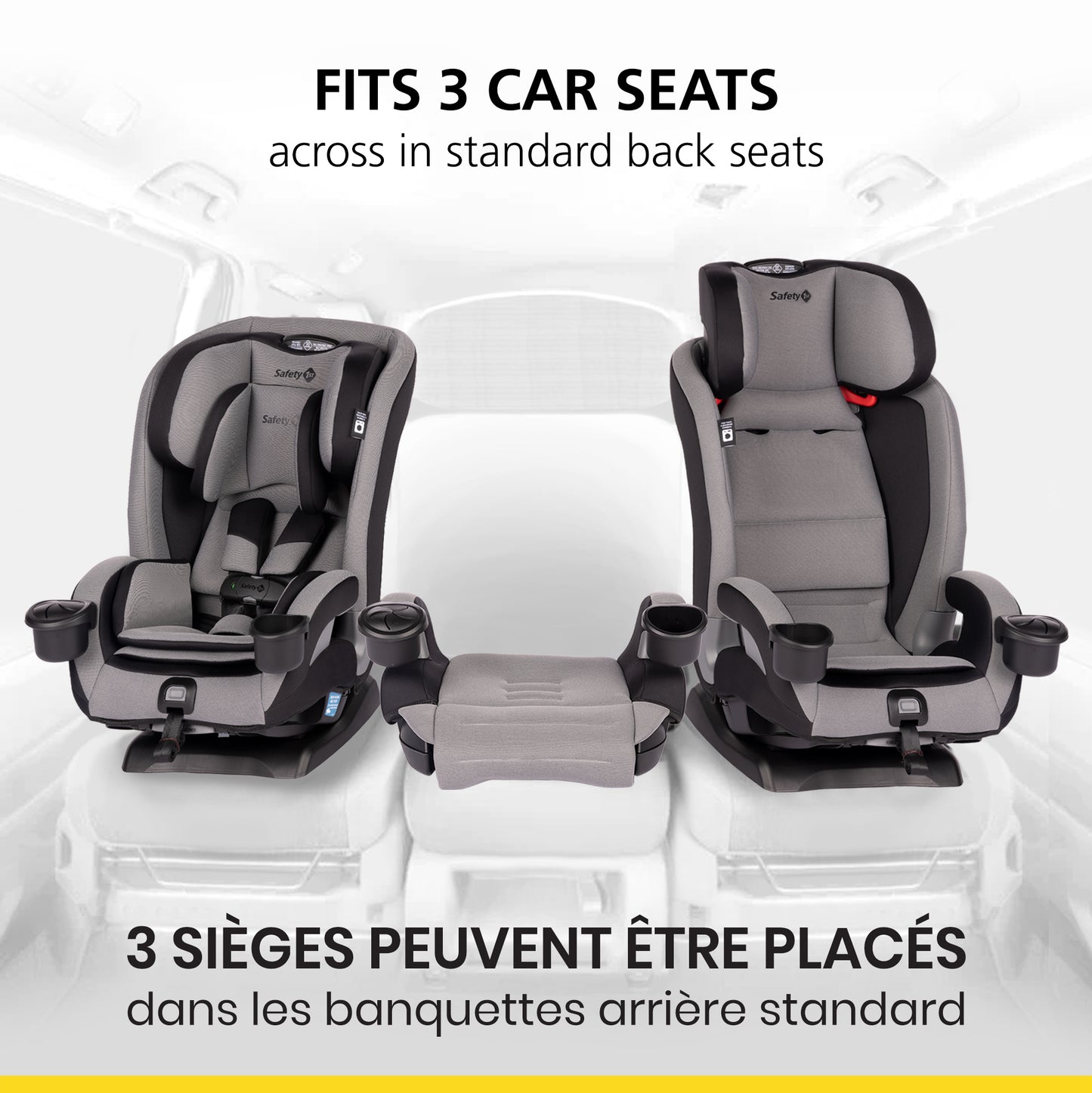Siège D'Auto Convertible Safety 1st EverSlim Tout en Un