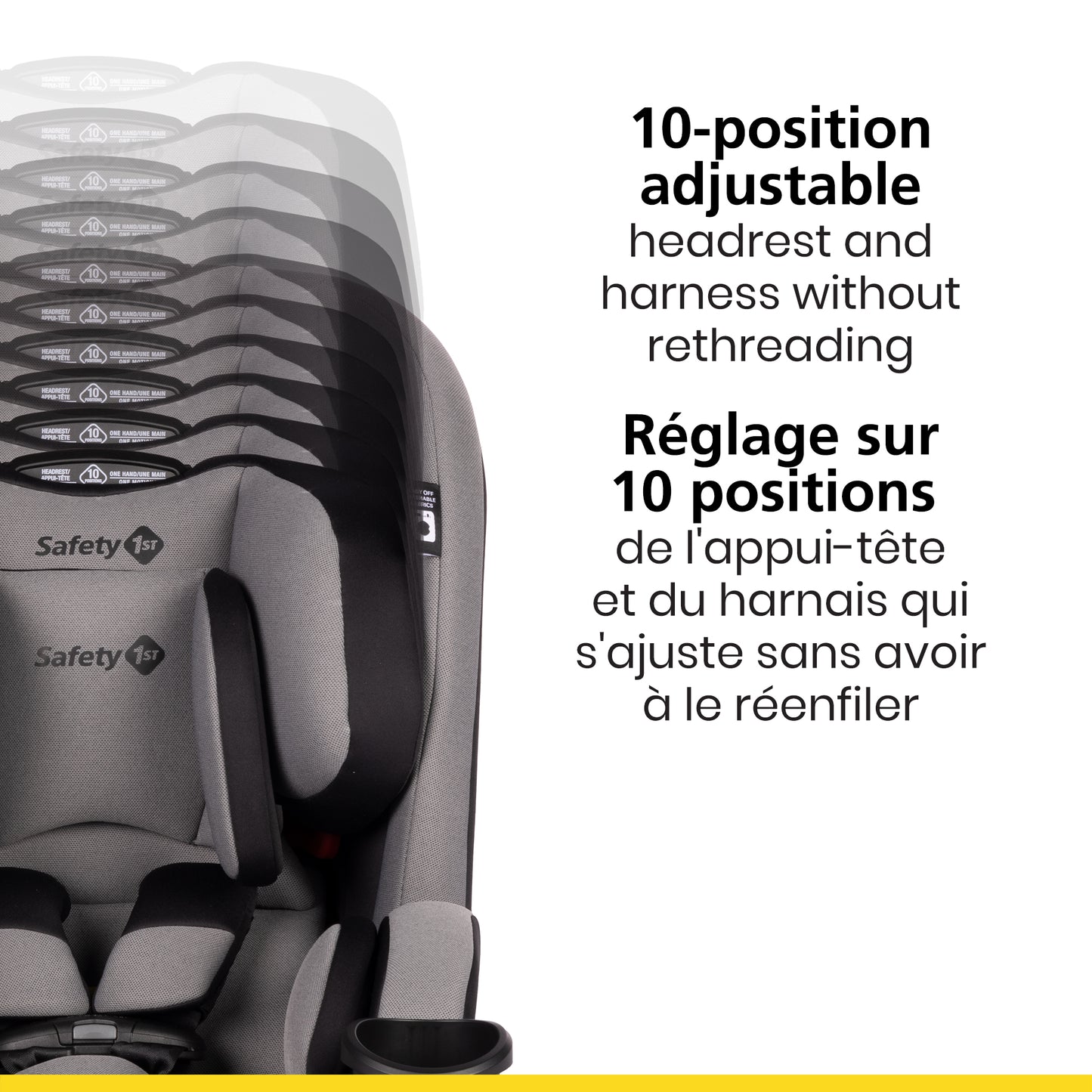 Siège D'Auto Convertible Safety 1st EverSlim Tout en Un