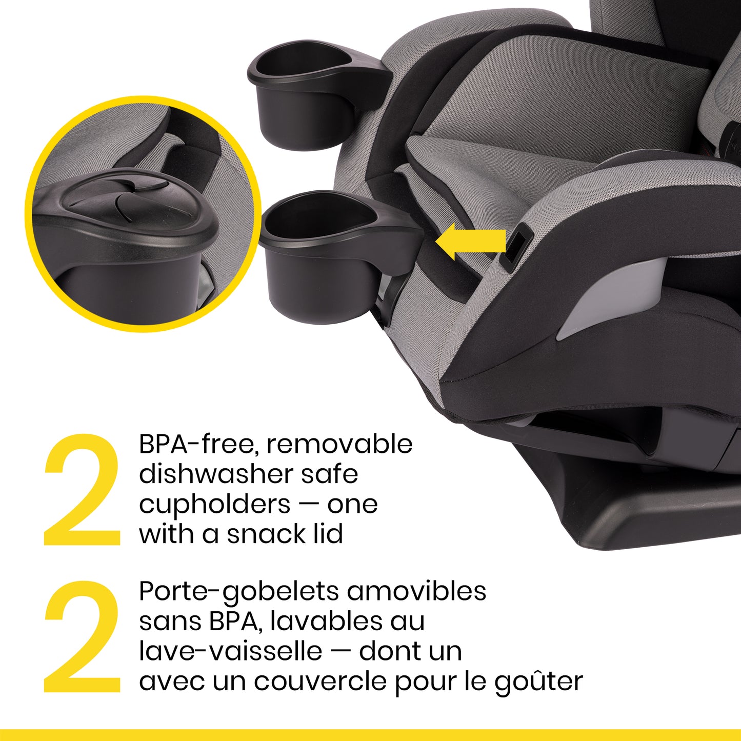 Siège D'Auto Convertible Safety 1st EverSlim Tout en Un