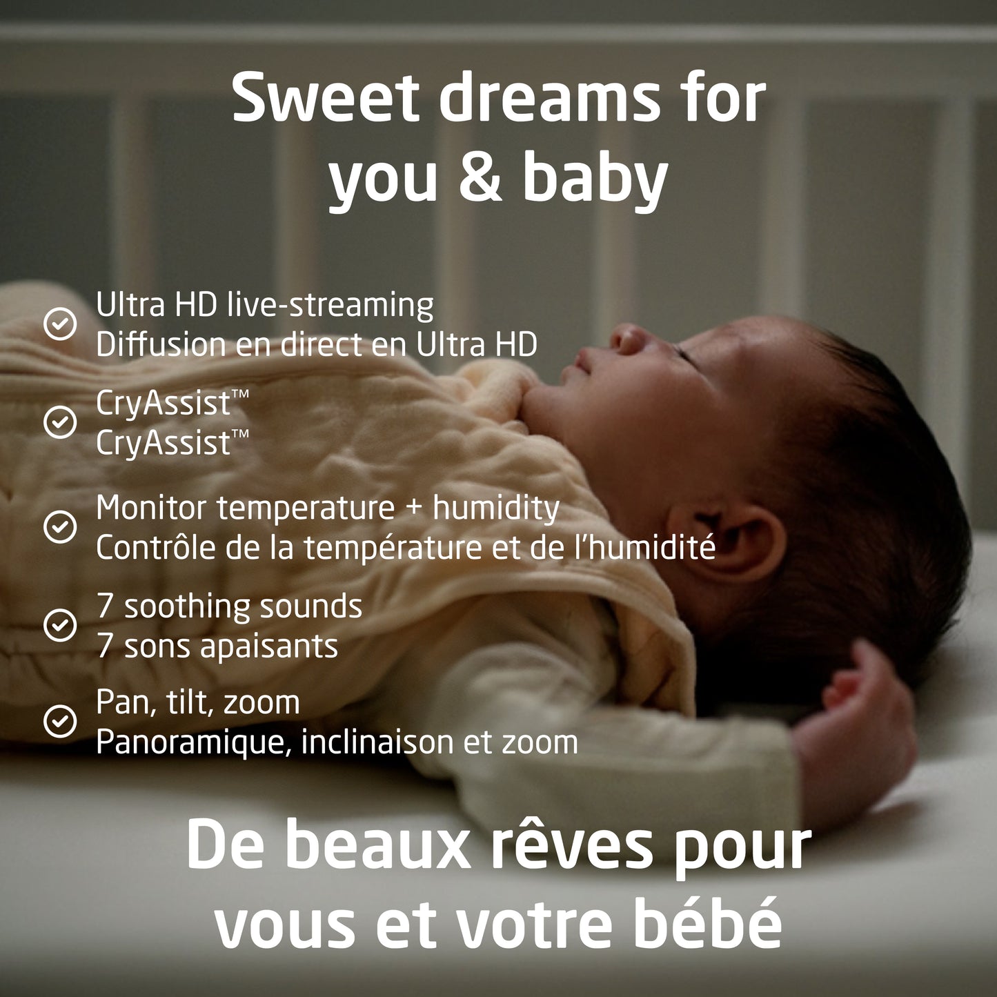 Maxi-Cosi See Pro 360° Baby Monitor & Parent Unit With CryAssist Technology