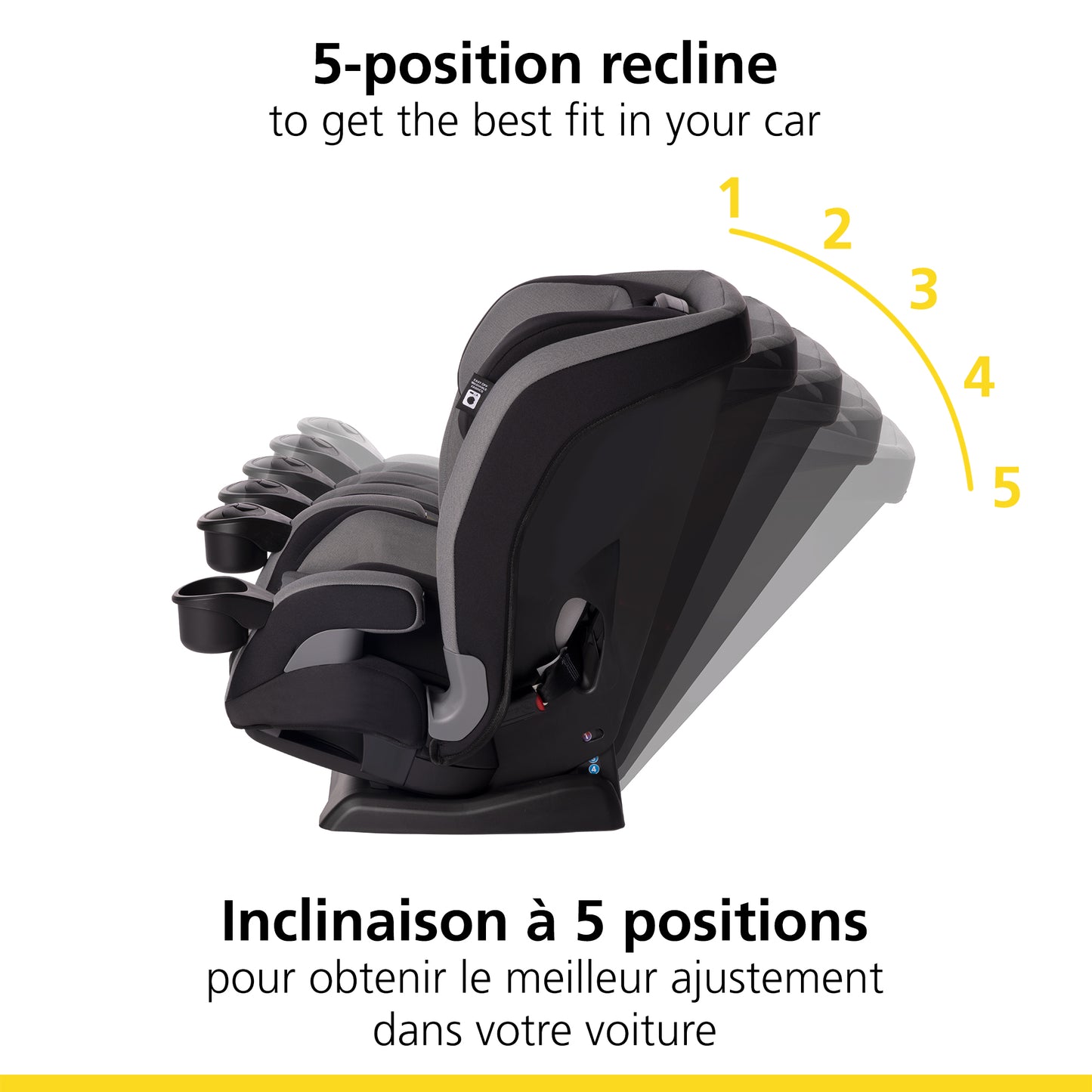 Siège D'Auto Convertible Safety 1st EverSlim Tout en Un