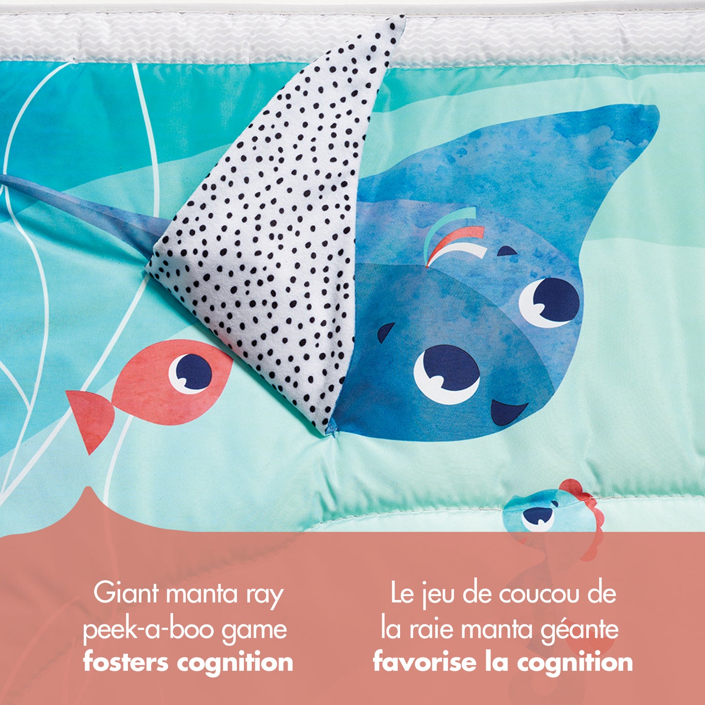 Tiny Love Tapis D'Éveil Avec Mobile Gymini Treasue The Ocean