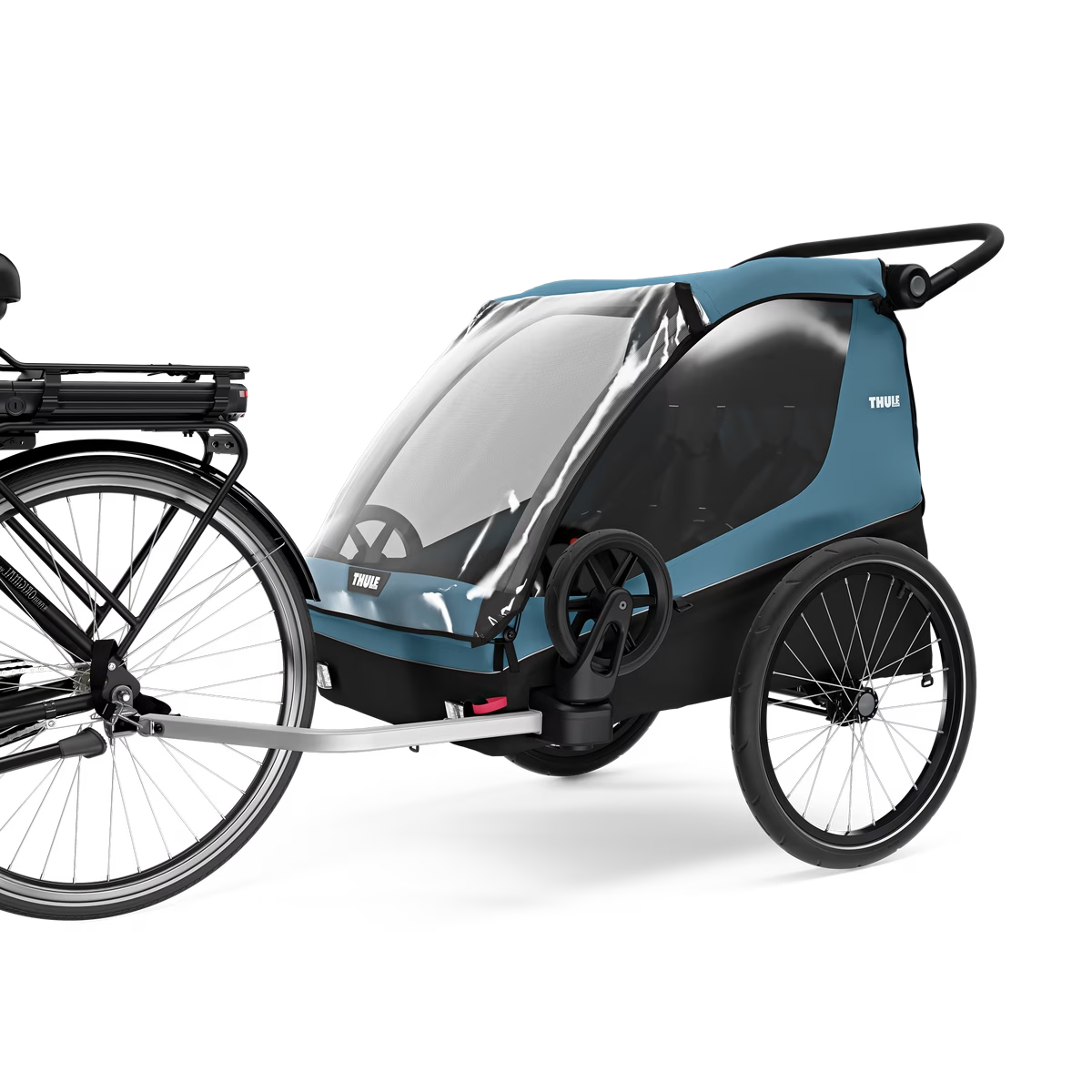 Thule Courier 2 Places Remorque Vélo Pour Enfants