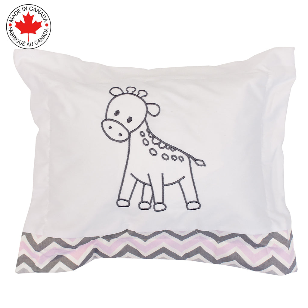 Ensemble de Literie Pour bébé 8 Moceaux Motif Girafe Zig-Zag