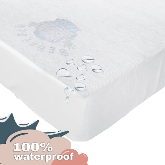 Housse de berceau pour bébé imperméable et respirante, 28 x 52 pouces