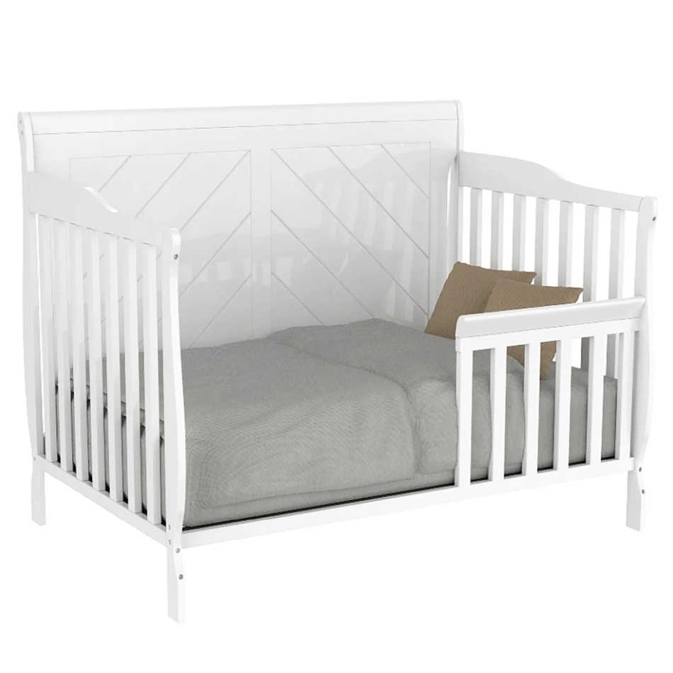 Lit de Bébé Évolutif Lauren Modèle de Plancher
