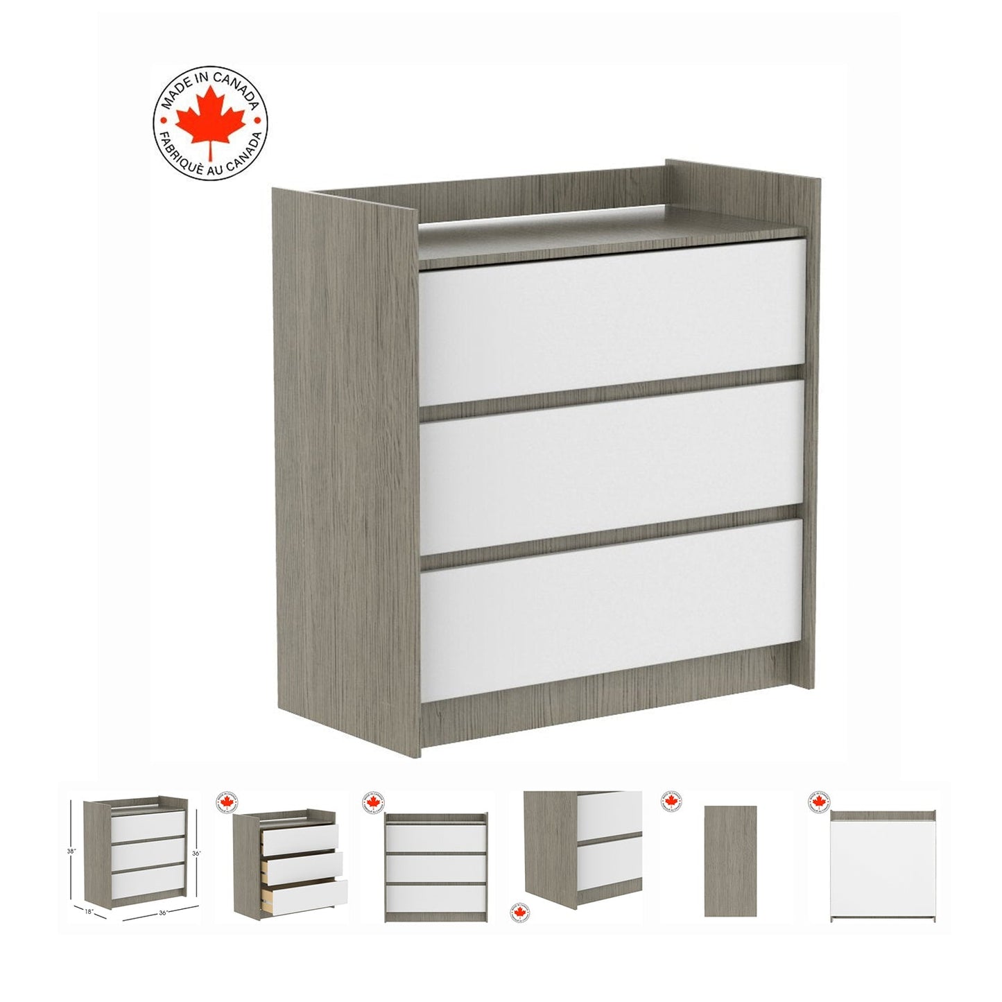 Alex Floor Model Changing Table