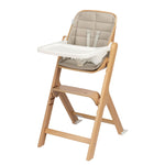 Maxi-Cosi Nesta 3-In-1 Wooden High Chair – Convertible Chair for Babies, Children & Adults, Fully Adjustable, Easy-to-Clean, Eco-Friendly European Design - Classic Graphite