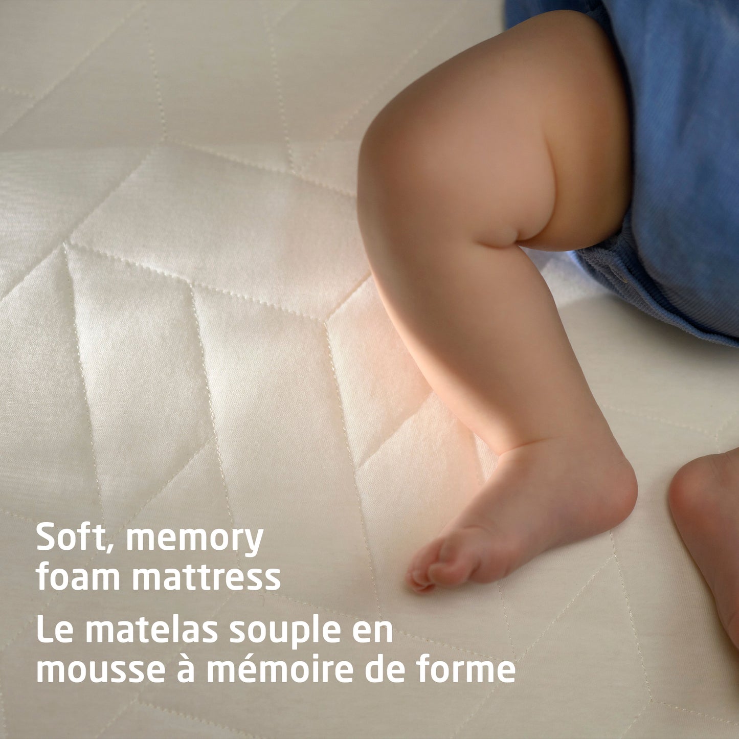 Maxi-Cosi Calao Light 3-In-1 Travel Crib, Playard &amp; Bassinet With Carry Bag – Memory Foam Mattress, Portable, Lightweight, Ultra-Compact &amp; Overnight Sleep Certified - Beyond Graphite