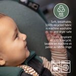 Maxi Cosi Mico Luxe+ Infant Car Seat, Lightweight, Easy Installation with MaxiLock™ Technology, Support Leg, Washable Seat Cover, ClimaFlow™ Ventilation, Side Impact Protection, EcoCare Fabrics