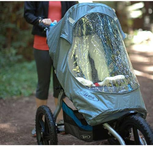 BOB Weather Shield for Single Swivel Wheel Strollers Grey