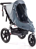 BOB Weather Shield for Single Swivel Wheel Strollers Grey