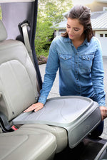 Britax Vehicle Seat Protector Crash Tested No Slip Grip Waterproof Easy to Clean Raised Edges Trap Spills and Debris