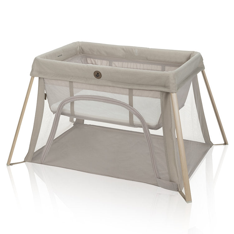 Maxi-Cosi Calao Light 3-In-1 Travel Crib, Playard &amp; Bassinet With Carry Bag – Memory Foam Mattress, Portable, Lightweight, Ultra-Compact &amp; Overnight Sleep Certified - Beyond Graphite