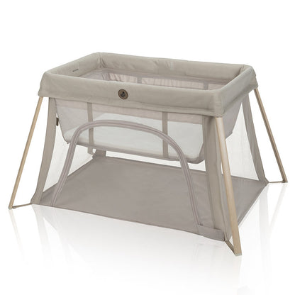 Maxi-Cosi Calao Light 3-In-1 Travel Crib, Playard &amp; Bassinet With Carry Bag – Memory Foam Mattress, Portable, Lightweight, Ultra-Compact &amp; Overnight Sleep Certified - Beyond Graphite
