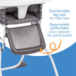 Chaise Haute Simplefold LX High Chair - Grey Fletcher