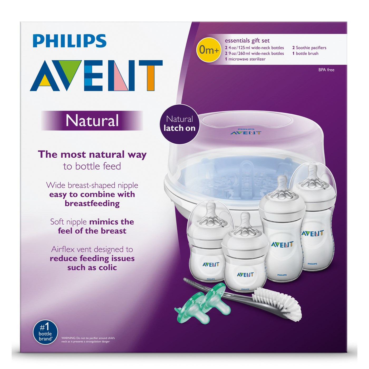 Ensemble d'Alimentation Philips AVENT Natural Essentials