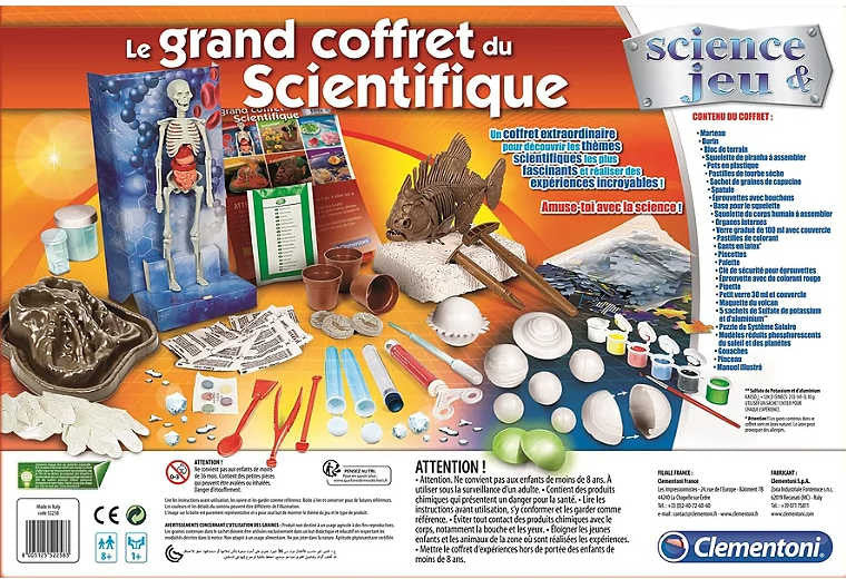 Clementoni Le Grand Coffret Du Scientifique (Fr)