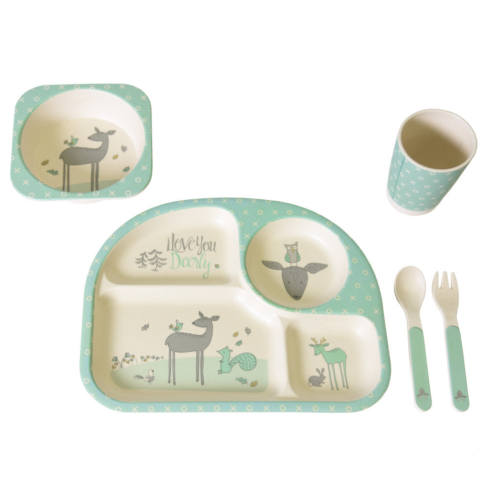 Safety 1st Bamboo Dish Set