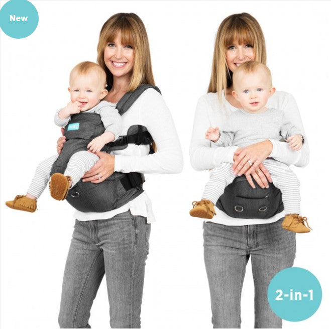 Moby 2-in-1 Expandable Baby Carrier &amp; Hip Seat