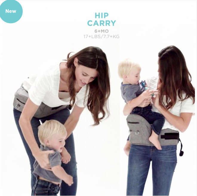 Moby 2-in-1 Expandable Baby Carrier &amp; Hip Seat