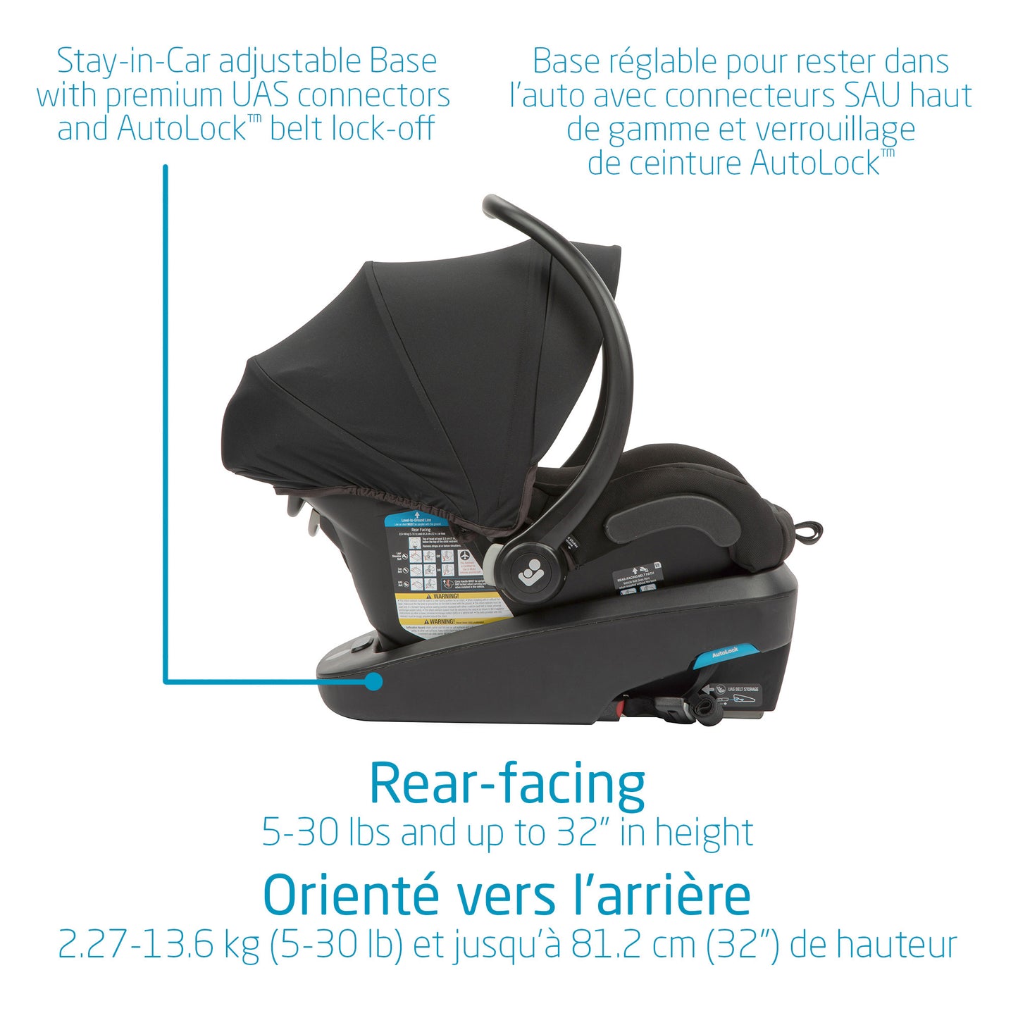 Travel System Maxi Cosi Zelia Max 5-In-1 Basalt Black