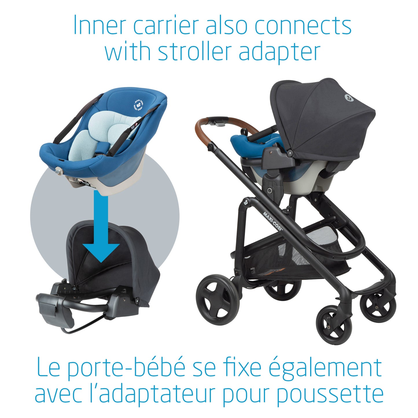 Adaptateurs Maxi-Cosi Pour Siège d'Auto Coral XP