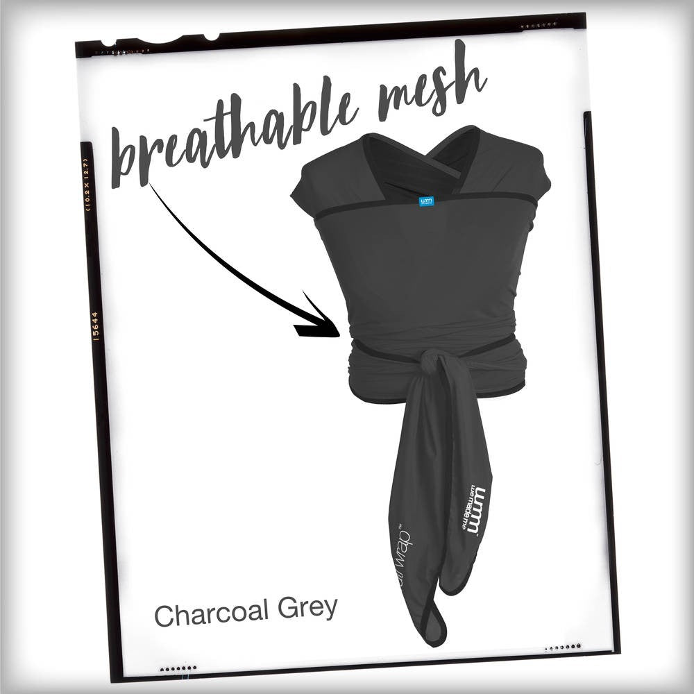 Baby Carrier We Made Me Flow Charcoal Gray