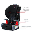Britax Grow With You Convertible Booster Harness Car Seat