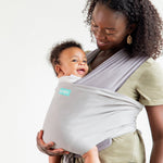 Moby Easy Wrap Baby Carrier - Smoked Pearl 
