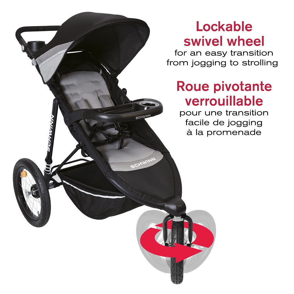 Schwinn interval shop jogging stroller