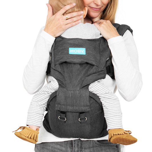 Moby 2-in-1 Expandable Baby Carrier &amp; Hip Seat