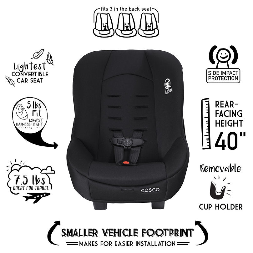 Cosco Scenera Next 2-in-1 Convertible Car Seat